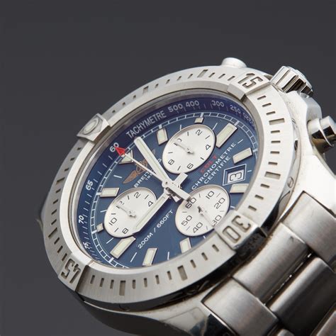 2nd hand breitling colt|pre owned breitling colt chronograph.